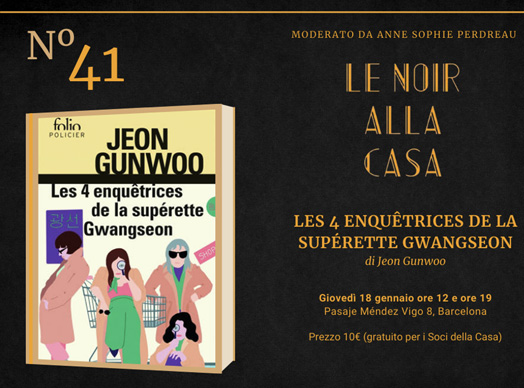CLUB DI LETTURA LE NOIR ALLA CASA, puntata n 41