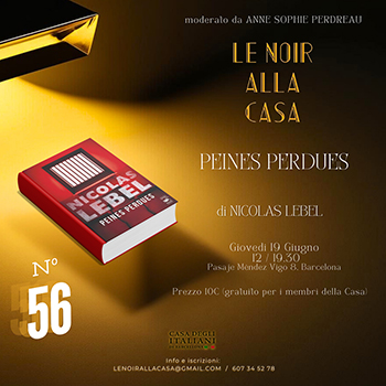 CLUB DE LECTURA LE NOIR ALLA CASA, puntata n 56