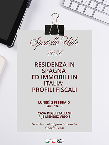 Residenza in Spagna ed immobili in Italia: profili fiscali