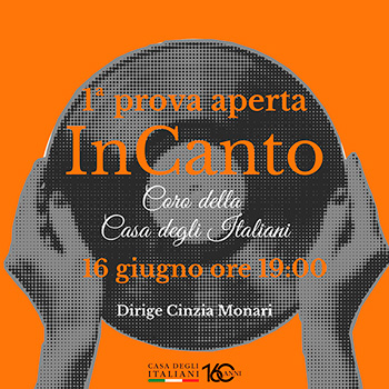 Prove aperte al pubblico del coro InCanto della Casa