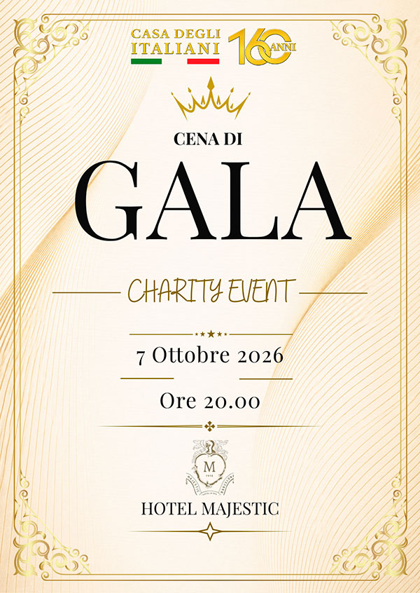 Cena de gala ben�fica