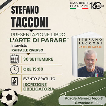 Presentazione libro: L� arte di parare� di Stefano Tacconi