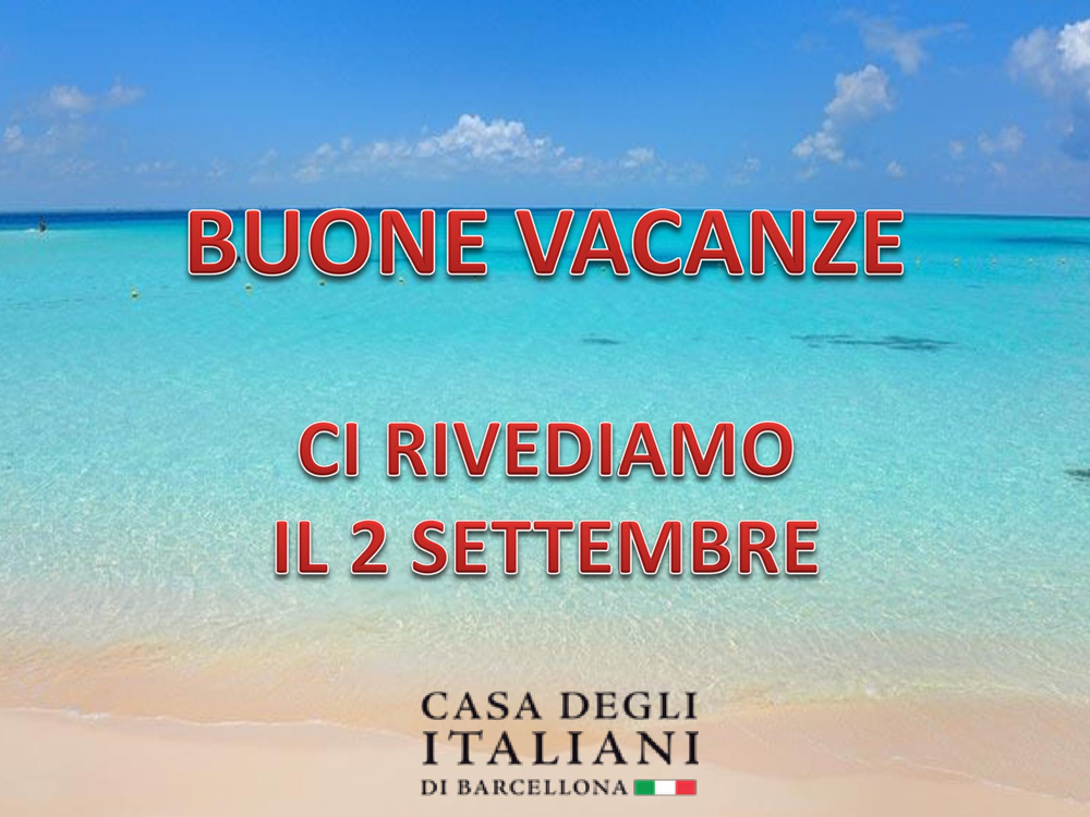 TANCAMENT PER VACANCES